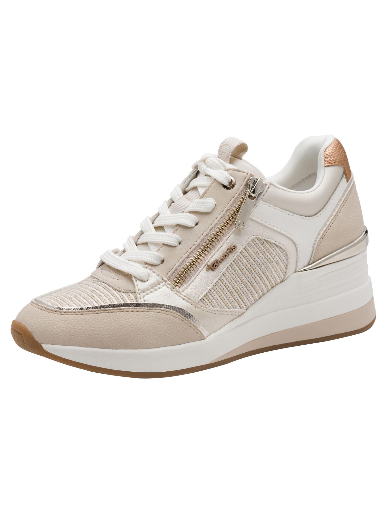 Tamaris Women Sneaker Low beige 5.5 UK