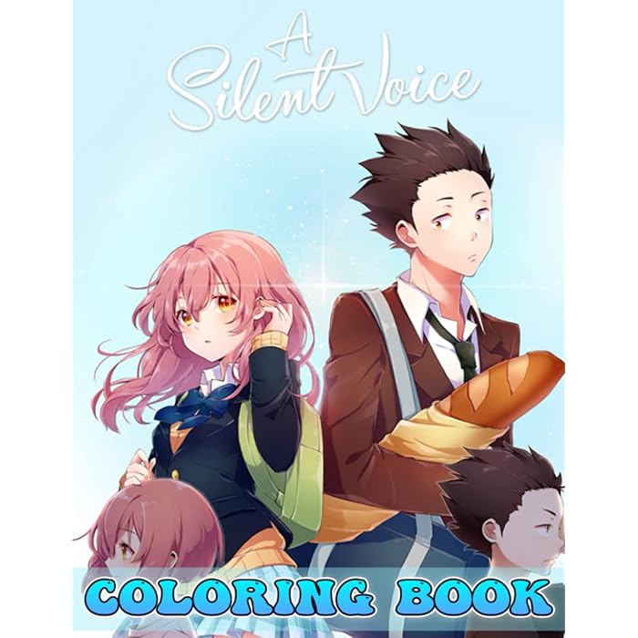 Buy A Silent Voice Coloring Book: A Cool Coloring Book With Many ...