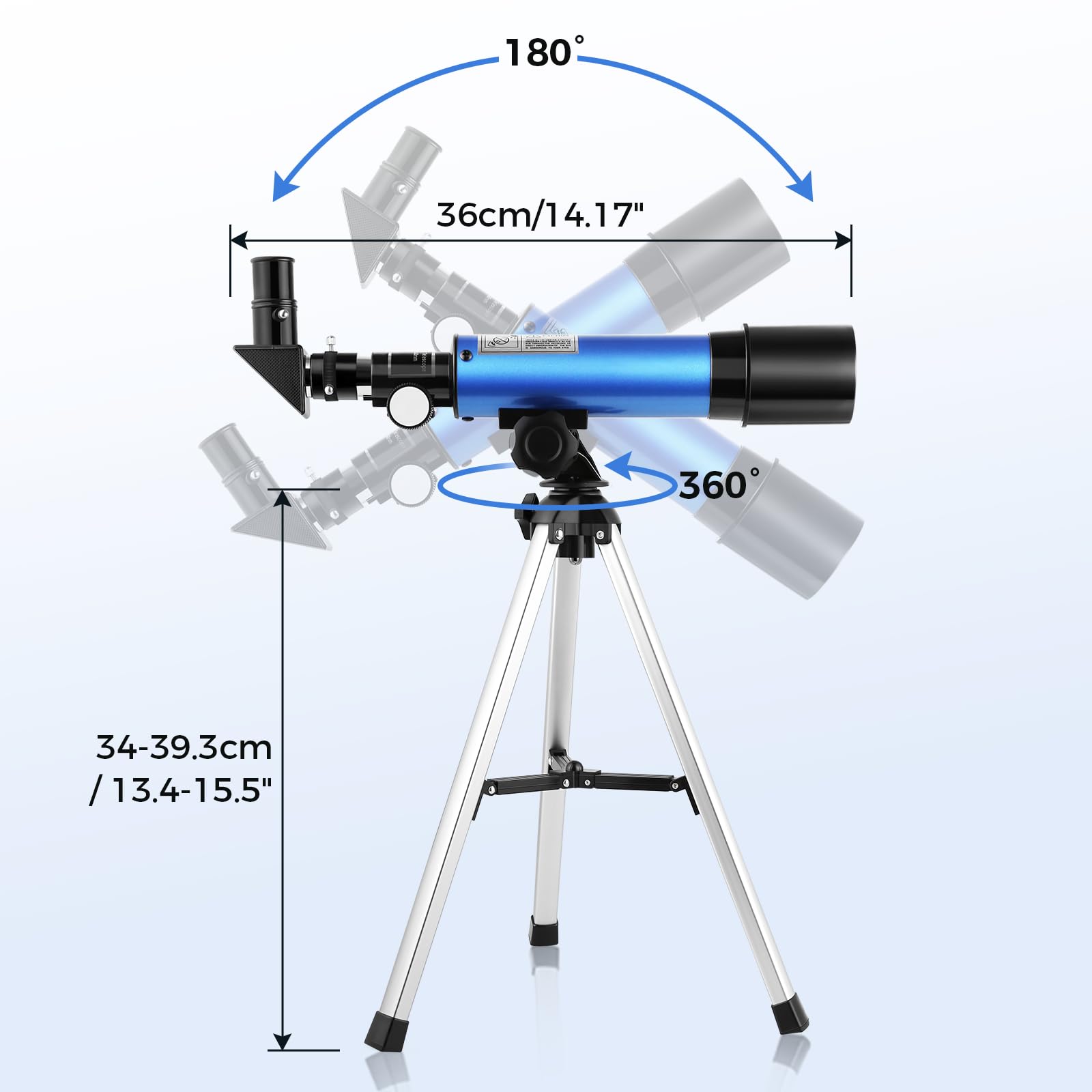 Télescope Astronomique, Télescope Réfracteur Professionnel De 50 Mm
