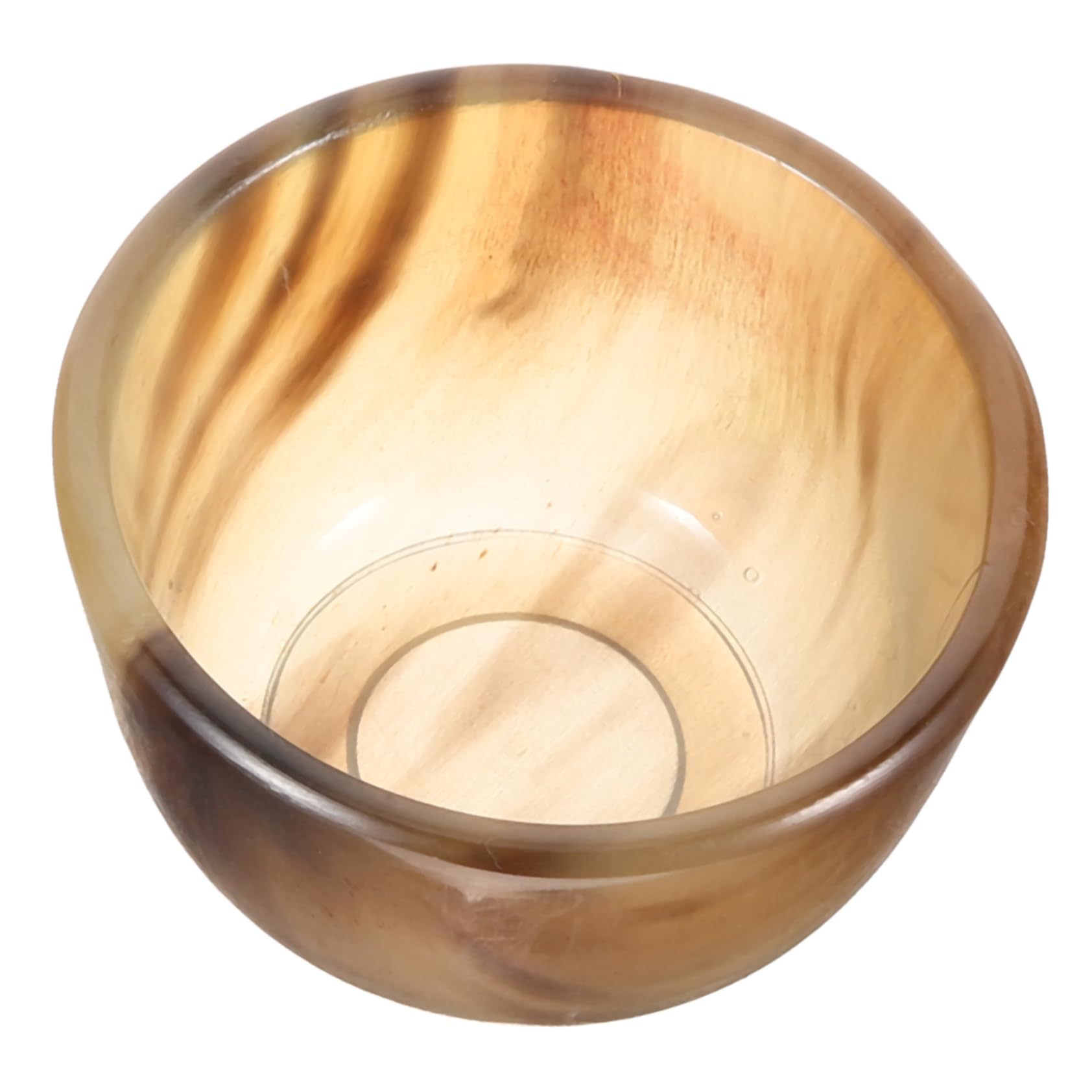 CONGARTENO Artisan Ox Horn Goblet Handmade Decorative Drinking Mug Elegant Wine Container for Home Easy to Clean Store Unique Artwork for Parties Events