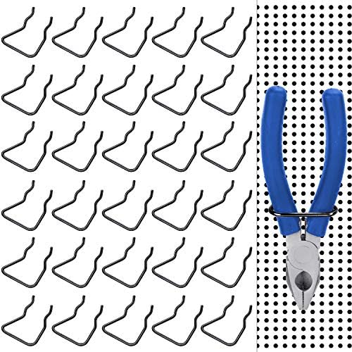 6 Pieces Pegboard Screwdriver Holders Organizer Pegboard Plier Holders Stainless