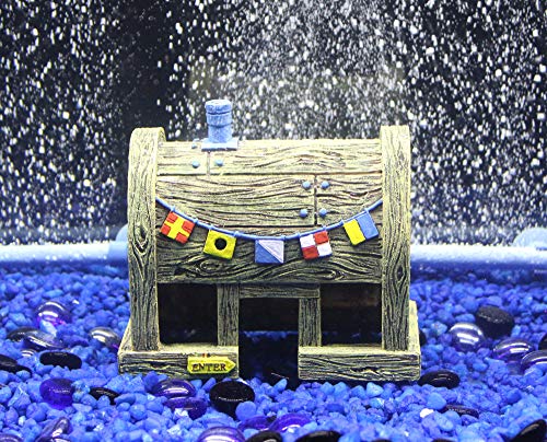 image for Penn-Plax Spongebob Squarepants Officially Licensed Aquarium Ornament 
