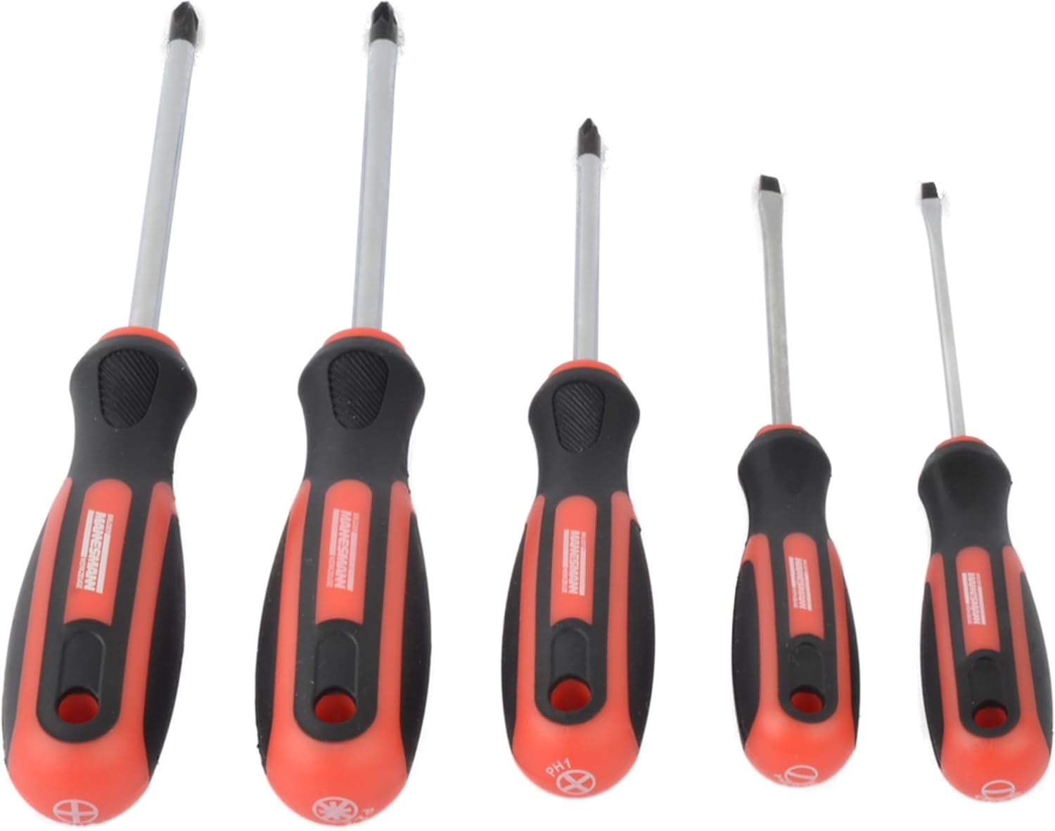 Brüder Mannesmann M11305 5-Piece Screwdriver Set