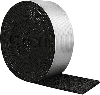 Wezalget Isolation de Tuyau Ext&eacute;rieur, 10M Bandes Isolantes Auto-adh&eacute;sives, Isolation pour Tuyaux de Chauffage, Tuyau de Chauffage Haute Densit&eacute;, pour Tuyaux de Chauffages, Climatisation