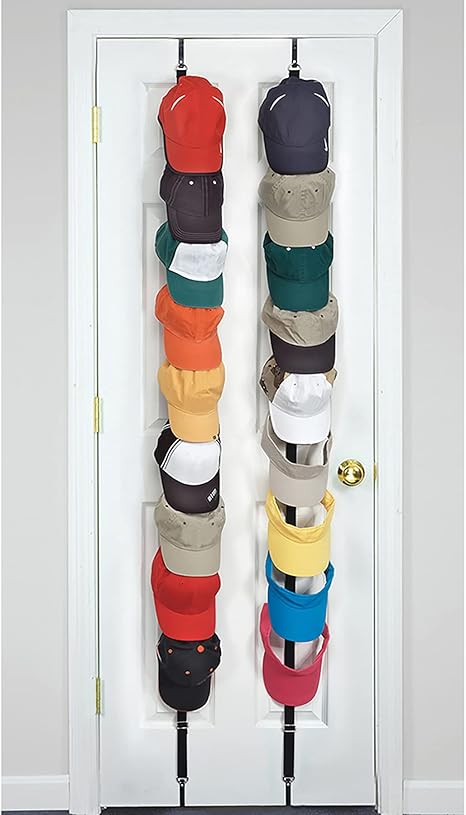 Amazon Cap Rack キャップラック 9個掛け 2個セット 帽子ディスプレイ 収納 最大18個収納 フック オンライン通販