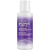 Vista 1 de Joico Color Balance Purple Conditioner For Cool Blonde or Gray Hair Eliminate Brassy Yellow Tones Boost Color Vibrancy & Shine UV Protection