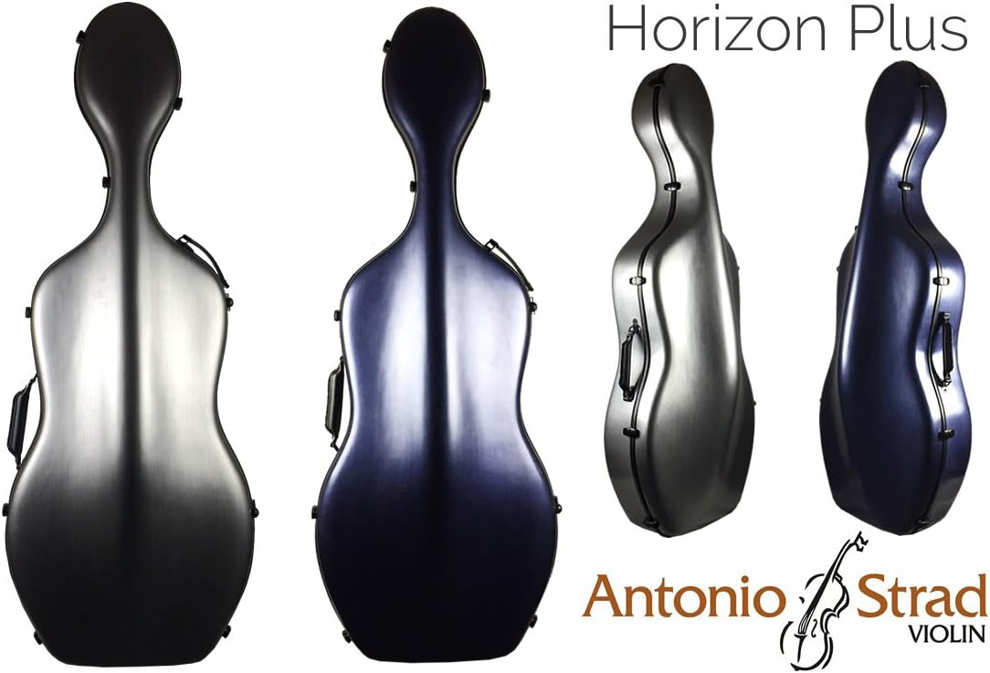 Horizon Plus Extra-Lightweight Cello Case- Color: Silver