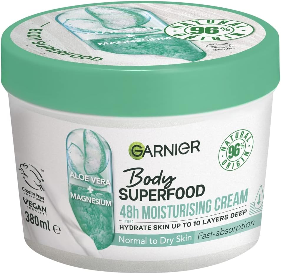 Garnier Body Superfood Moisturising Cream, 380ml : Amazon.co.uk: Beauty