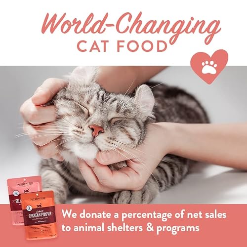 Crafted By Humans Loved By Dogs Portland Pet Food Company Human-Grade Mixed Variety Pack Wet Cat Food Pouch — Moist, Soft Cat Food Mixer, Topper, And Rotational Meal (6 Chicken, 6 Salmon) #TOP3