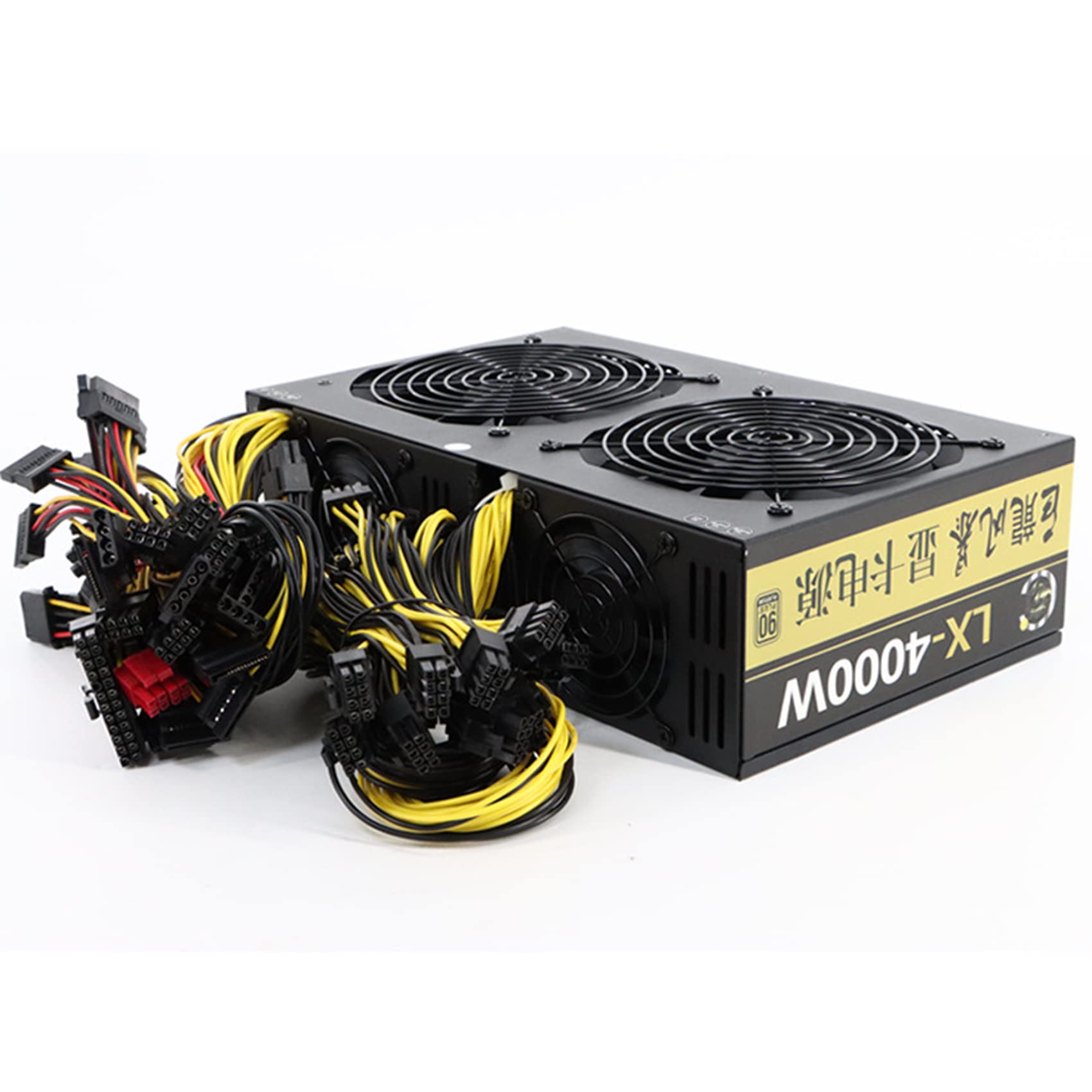 SUTK 2000W 2400W 2600W 180V-260V ATX ETH Bitcoin Mining Power Supply 95%  Efficiency Support 8