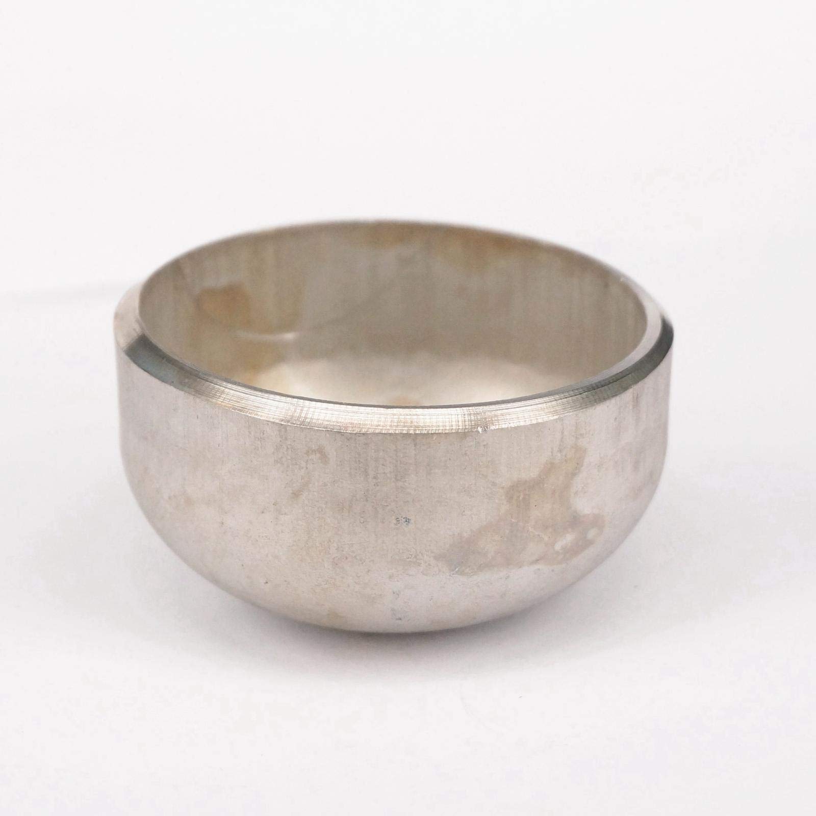 1pc O/D 32/34/48/60/57/63/76/89/102/108/133/140/159mm 304 Stainless Steel End Cap Welding Pipe Fitting Water Gas Oil BIANMTSW(108x3mm)