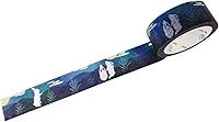 Vista 10 de Wrapables Diseños únicos Washi Cinta de enmascarar, 0.591 in x 23.0 ft Gatos juguetones