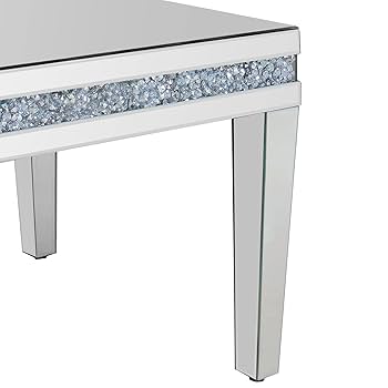 ミラー家具 リビングテーブル 110cm ローテーブル シルバー ミラー家具 リビングテーブル 110cm ローテーブル シルバー