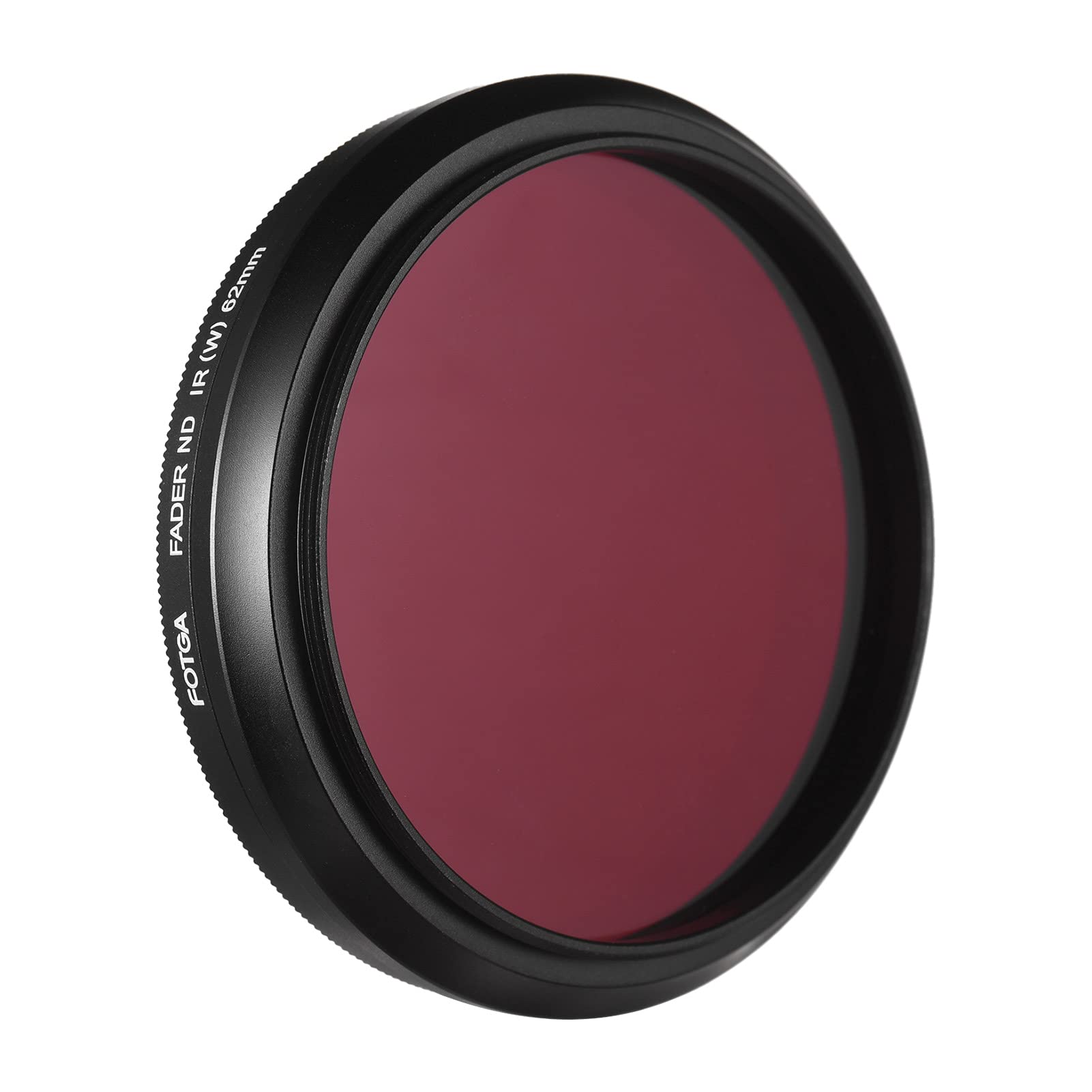 Filtro infrarrojo Ajustable de 62 mm Filtro de Lente de Rayos X de Paso de Infrarrojos Variable de 530 NM a 750 NM Compatible con la cámara DSLR,Filtro de Lentes de Rayos X