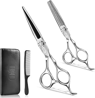 e Anzeige – CIICII Friseurschere Profi, Haarschneideschere Set 440C 6,7 Zoll (Haarschere & Effilierschere) Haar ...