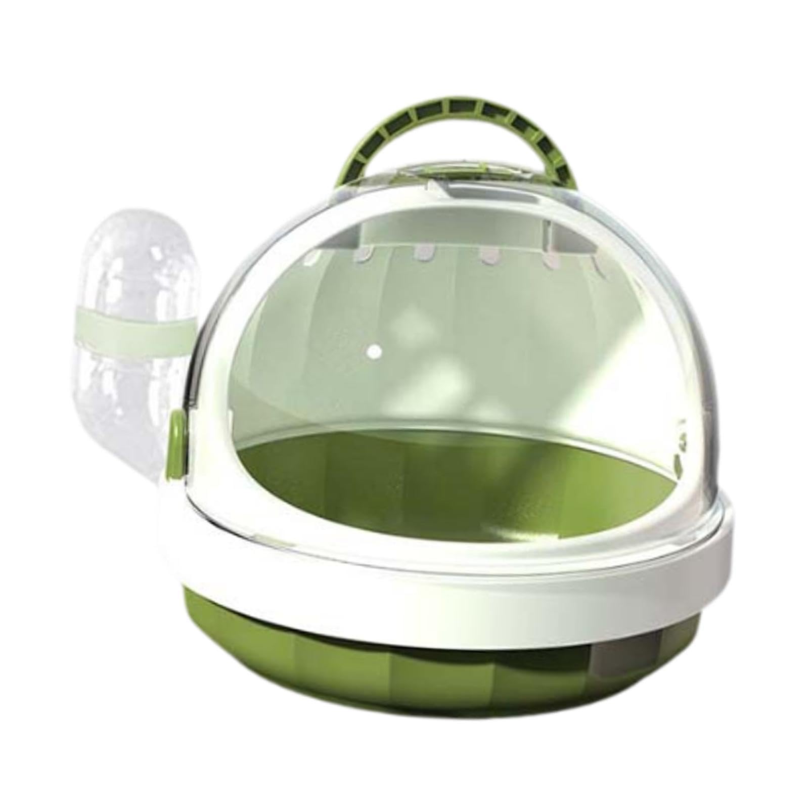 Hamster Carry Case Cage Convenient Large for Hedgehog Vacation Small Animals Green | Pet Supplies | Small Animal Supplies | Carriers & Crates-image-37