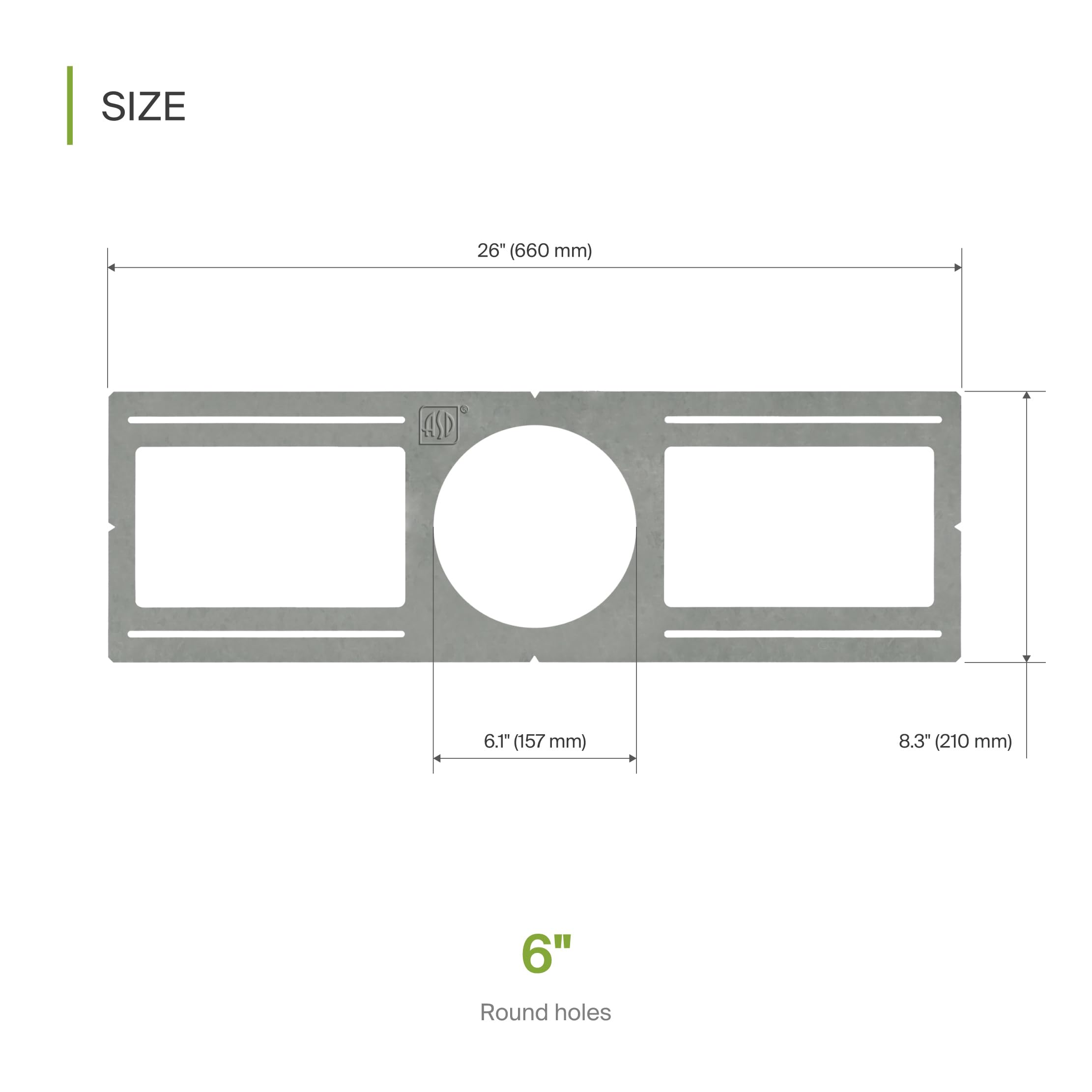 New Construction LED Light Mounting Plate - 24 Pack -2 New Construction LED Light Mounting Plate - 24 Pack -2
