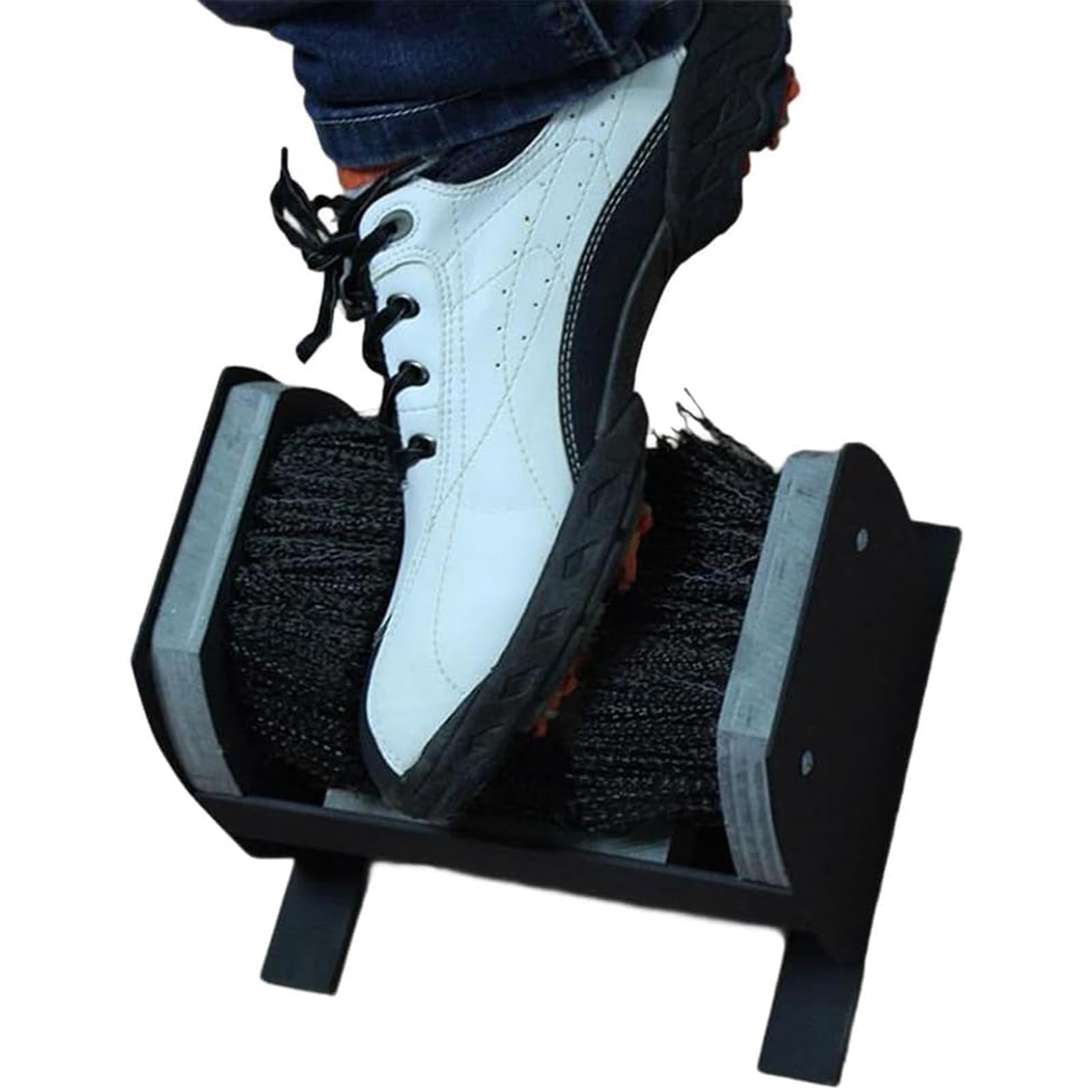 Limpiador De Zapatos/Botas De Golf, Cepillo Raspador Y Limpiador De Calzado, Herramienta De Cerdas Duras para Quitar La Suciedad con Base Estable