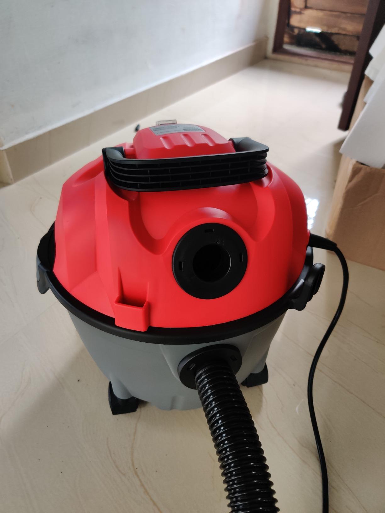 Prestige Wet&Dry Vacuum Cleaner Typhoon 05, Black and Red Amazon.in Home & Kitchen