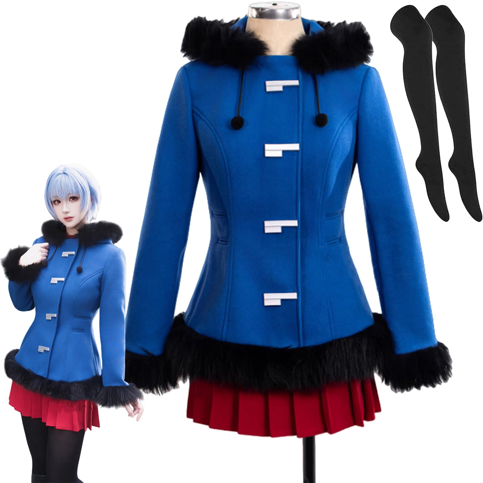 Amazon.co.jp: [Acosdary]対応綾波レイ 冬服 新世紀エヴァンゲリオン