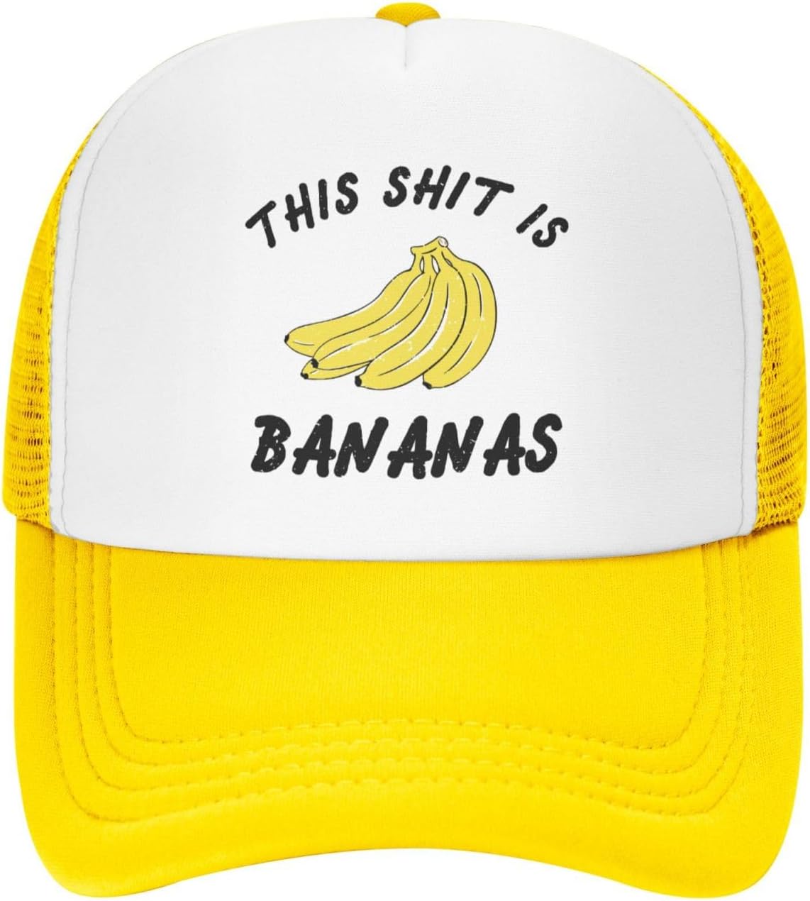 This Shit is Bananas Mesh Hat Men Women Baseball Cap Funny Trucker Hat