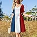 Elegant Casual French Flag Dress for Women Girl's Summer Sun Beach XS