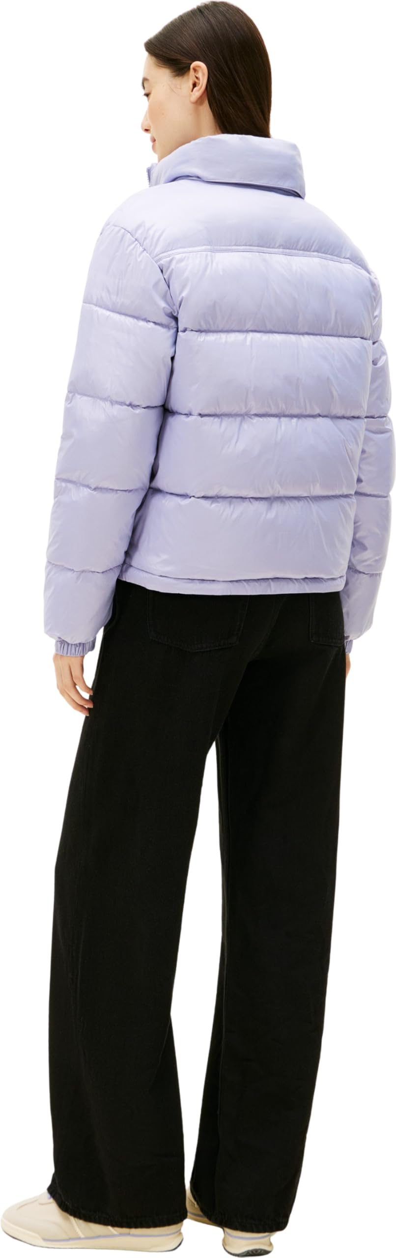 Tommy Jeans Damen Tjw Pckbl Hd Ess Pffr Shiny Ext Dw0dw22039 Puffer Jacket (1er Pack)