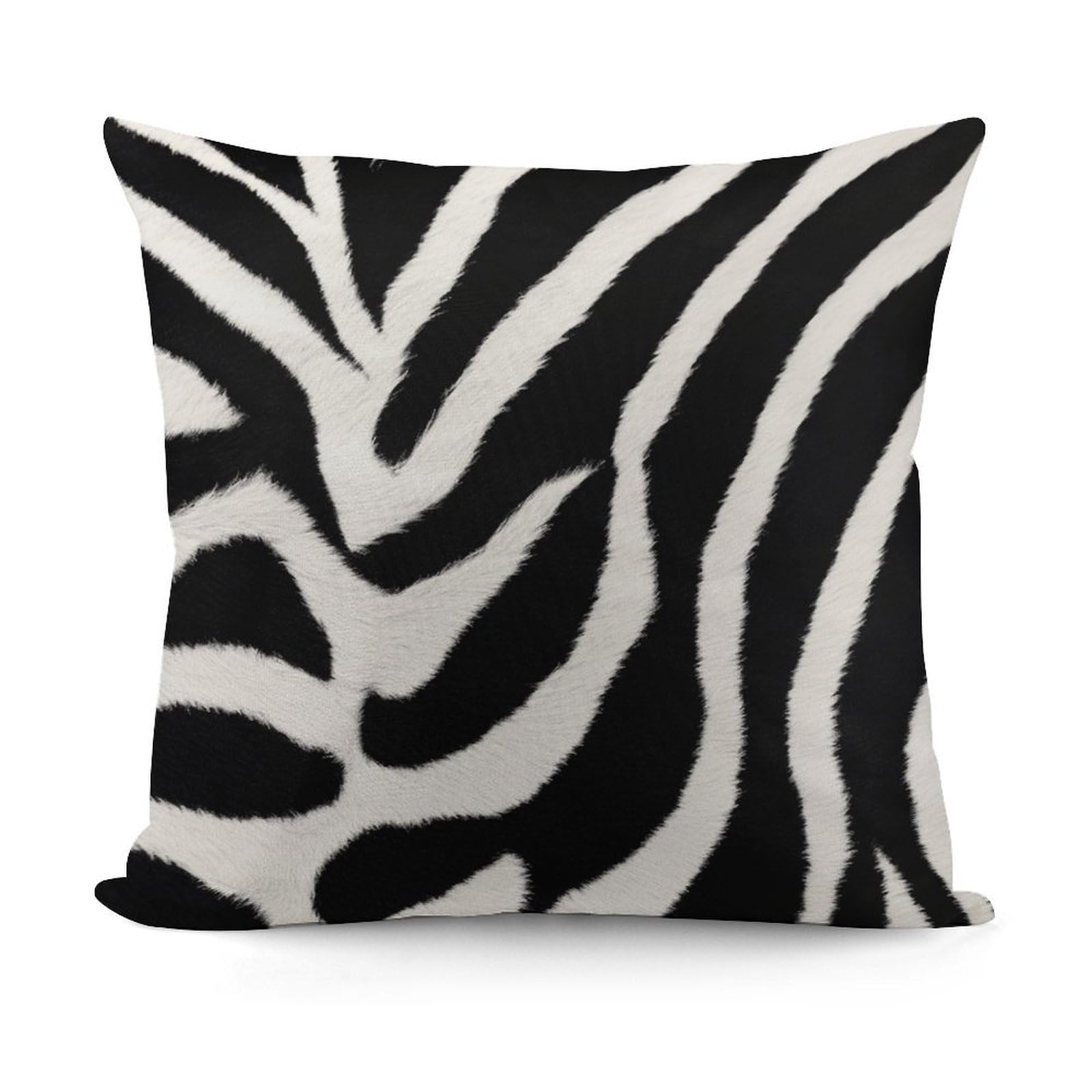 VstaDank Zebra Animal Throw Pillow Cover Soft Square Cushion Cover Art Artwork Pillow Covers Mordern Couch Pillow Covers Decorative Cushion Case for Chair Couch Bedroom Living Room