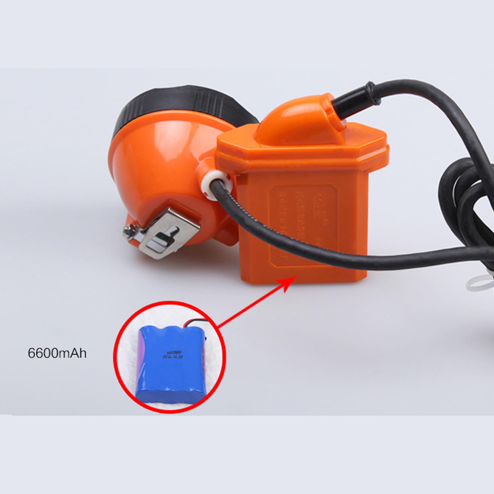 Lampe Frontale De Mineur Rechargeable Ultra-Lumineuse Et AntidéFlagrante, éTanche, IdéAle pour Le Travail Minier, Le Camping, La RandonnéE Et Les Travaux ExtéRieurs