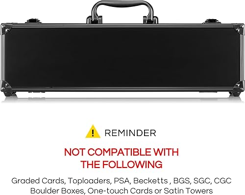 Miniatura 5 de Estuche de Cartas de Juego Compatible con Magic The Gathering, Yugioh y otros Juegos de Cartas Incluye 8 separadores Capacidad para 1400 cartas