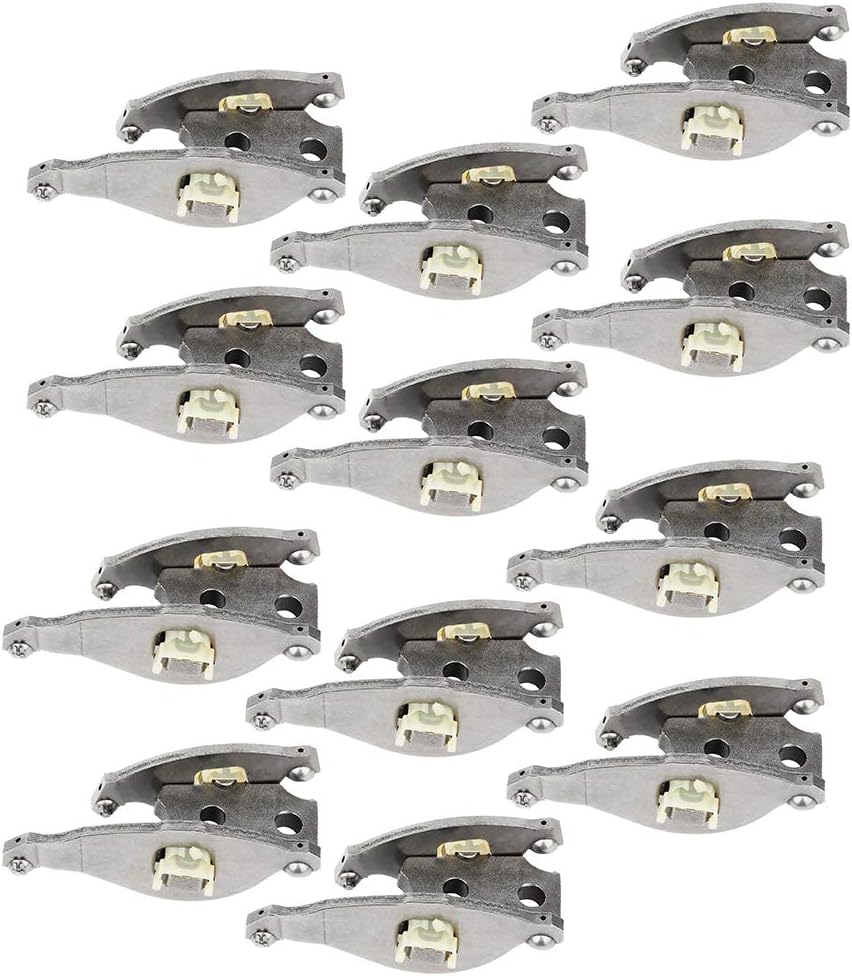 SCITOO 8C3Z-6A588 Diesel Intake Rocker Arm Carrier Complete Fit for 2008-2010 for Ford F-250 Super Duty for Ford F-550 Super Duty for Ford F-350 Super Duty Engine Valve Rocker Arm 12PACK