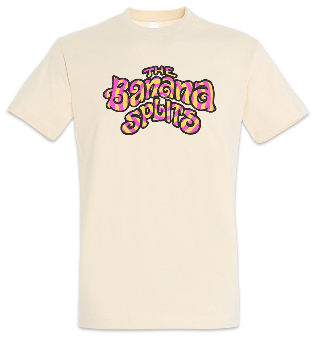 Urban Backwoods Men's Nature The Banana Splits T-Shirt Beige Size L