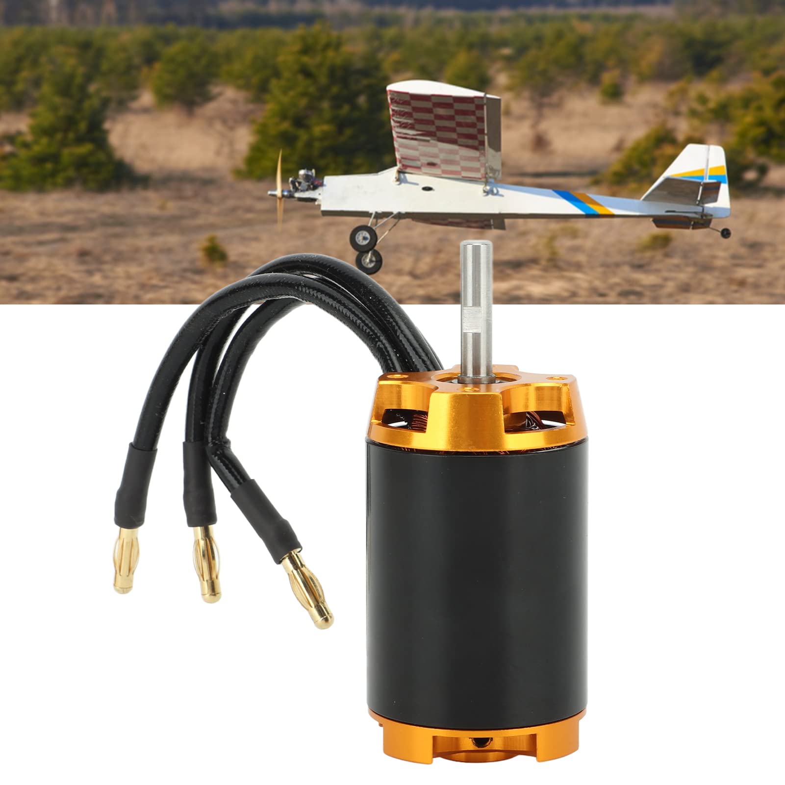 Model Samolotu Silnik, 2000KV Stop Aluminium miedź Wysokowydajny Zdalnie Sterowany Samolot Pojedynczy Silnik Odpowiedni Model Samolotu