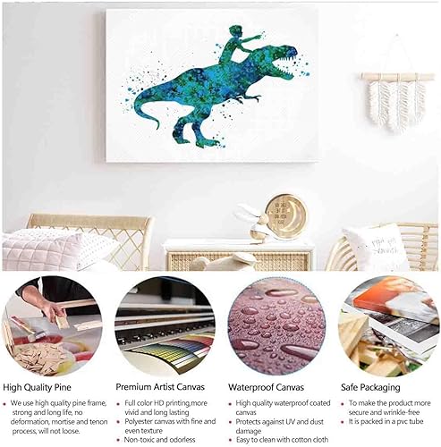 Miniatura 8 de MBARE Arte de pared de paisaje de acuarela, silla de dentista, impresión de acuarela, arte dental, arte dental, decoración de estomatología,