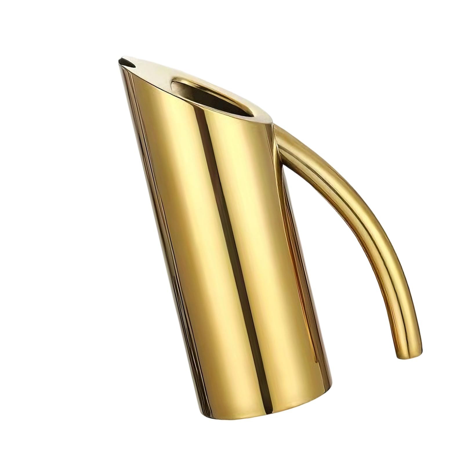 Elnwnnkc Stainless Steel Drink Pitcher for Coffee Beverages Multiuse Large Mouth Ice Cold Freeze Water Pots for Pub Event Pub Jar