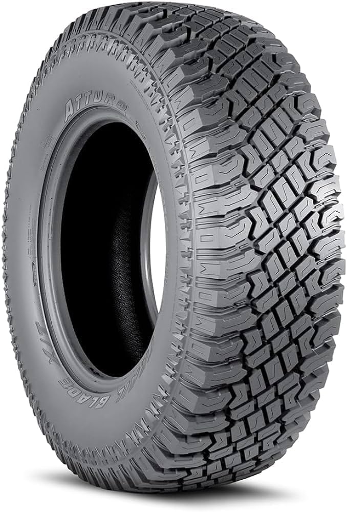 Atturo Hybrid X/T Tires – Quiet Highway Ride with Off-Road Durability, Angled Shoulder, MT and an AT Tires & Linked Tread Blocks, 45K Mile Warranty, Summer Tires, 305/30R26 Atturo Hybrid X/T Tires – Quiet Highway Ride with Off-Road Durability, Angled Shoulder, MT and an AT Tires & Linked Tread Blocks, 45K Mile Warranty, Summer Tires, 305/30R26