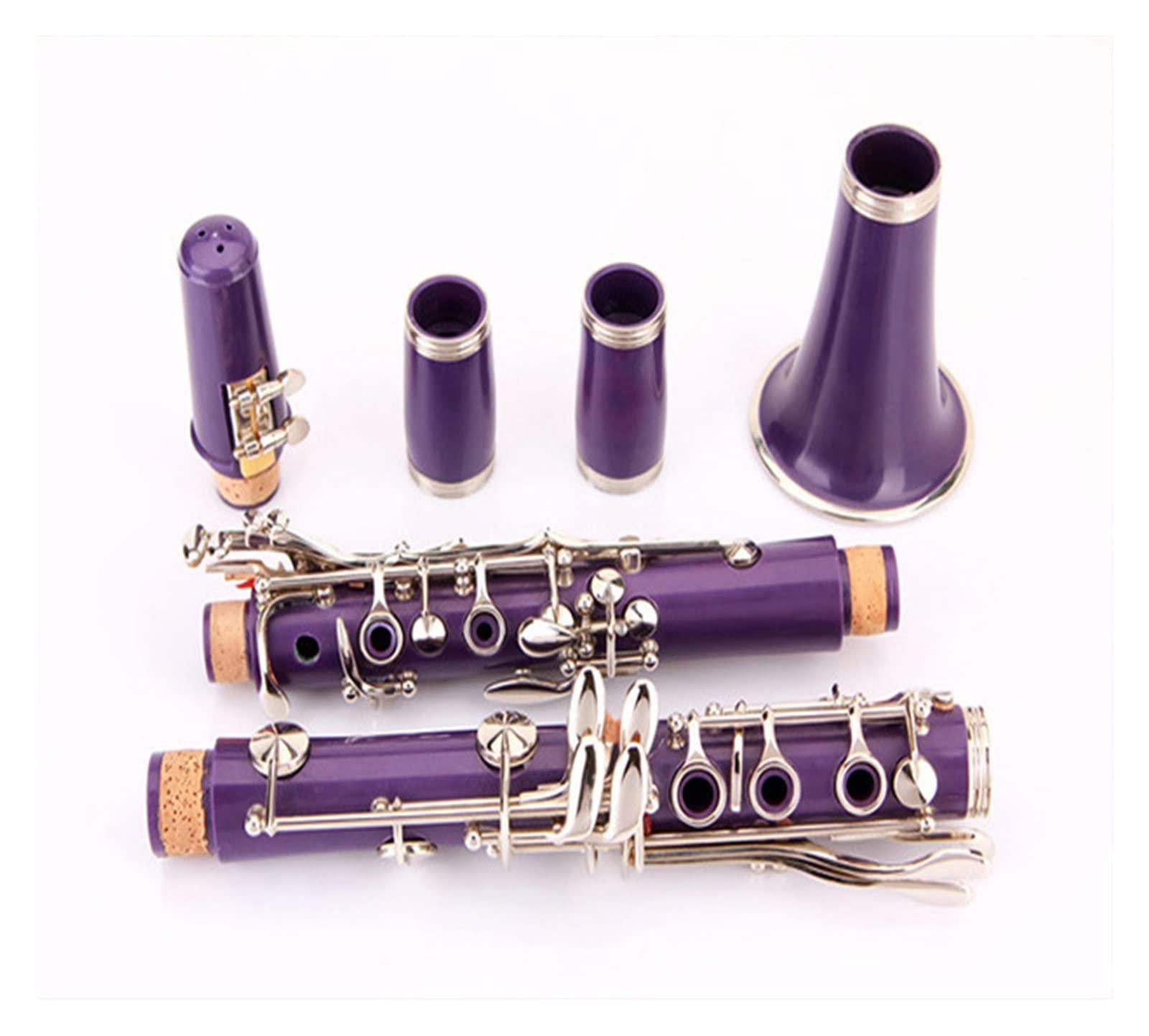 Amazon.co.jp: 紫クラリネット Bクラリネット 黒檀 17鍵 : 楽器・音響機器