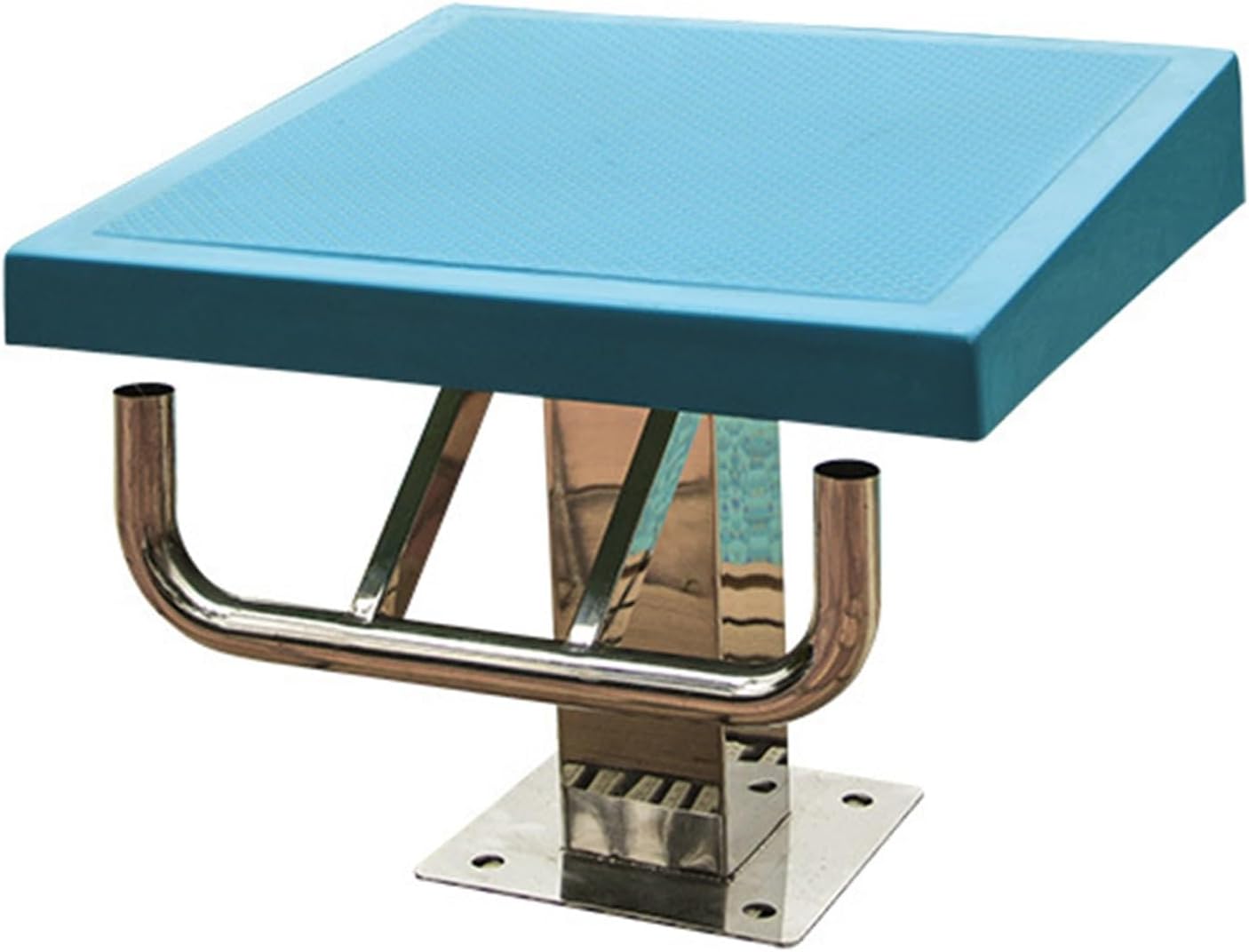 Pool Diving Platform, Standard Swimming Competition Training Diving Platform, 15°Inclined Professional Diving Board for Gymnasium