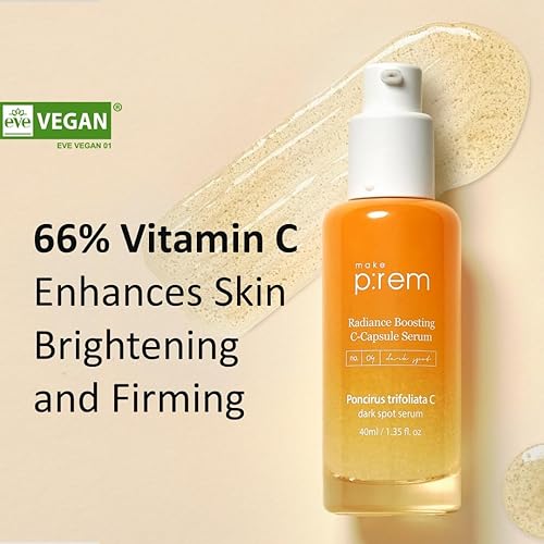 Miniatura 2 de [Make p:rem] Poncirus trifoliata C suero de manchas oscuras | Suero para limpiar la piel | Tratamiento de tono de piel desigual | Suero de vitamina