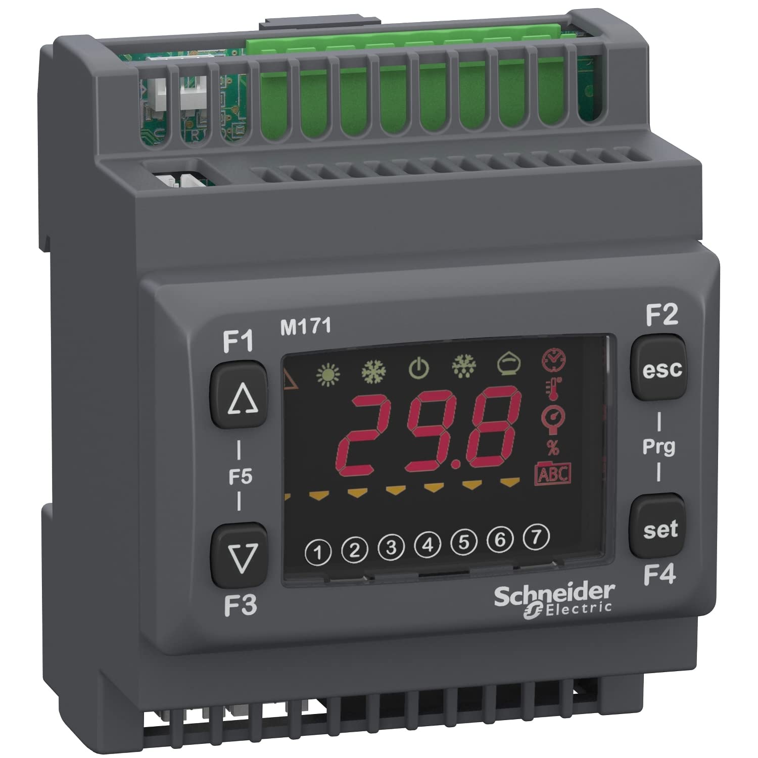 Schneider Electric TM171ODM22R PLC Modicon M171 Optimized Display Logic Controller with 22 I/Os