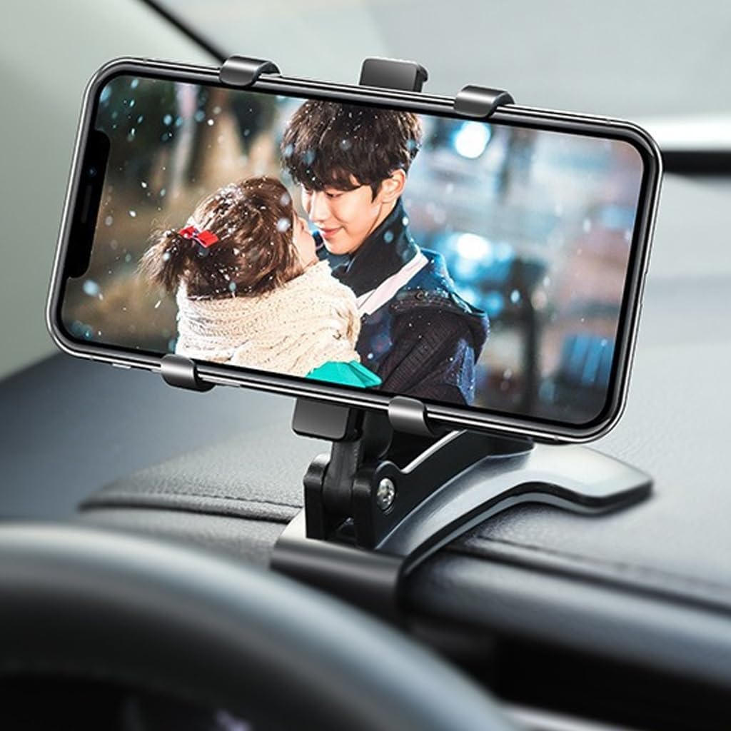 Suporte universal de telefone para carro, suporte de painel de rotação de 360° para acessórios do seu carro, suporte de telefone de carro para smartphones de 4 a 7 polegadas Suporte universal de telefone para carro, suporte de painel de rotação de 360° para acessórios do seu carro, suporte de telefone de carro para smartphones de 4 a 7 polegadas