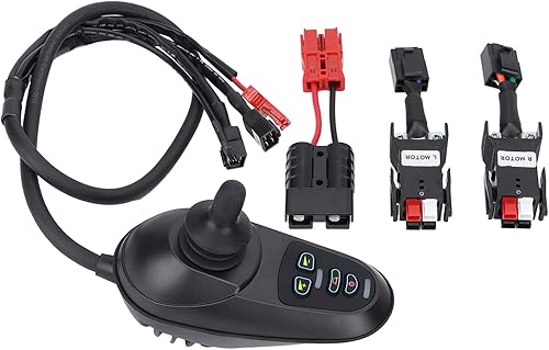 Controlador de silla de ruedas profesional impermeable controlador de palanca de mando buena compatibilidad con conector para control remoto de coche