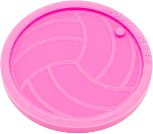Miniatura 4 de Molde de resina de voleibol súper brillante moldes de silicona deportiva DIY resina epoxi llaveros moldes de fabricación de joyas suministros