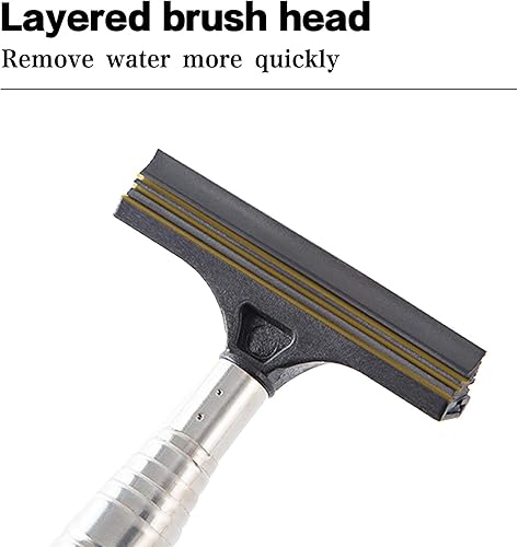 Miniatura 4 de jeseny 2 limpiaparabrisas telescópico de espejo retrovisor para automóvil limpiador telescópico de espejo de 386in de largo herramienta de limpieza