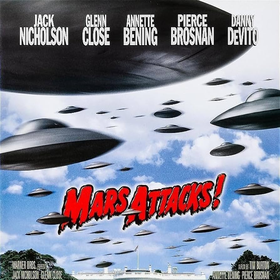 マーズ・アタック！　USオリジナル映画ポスター マーズ・アタック！ USオリジナル映画ポスター マーズ・アタック