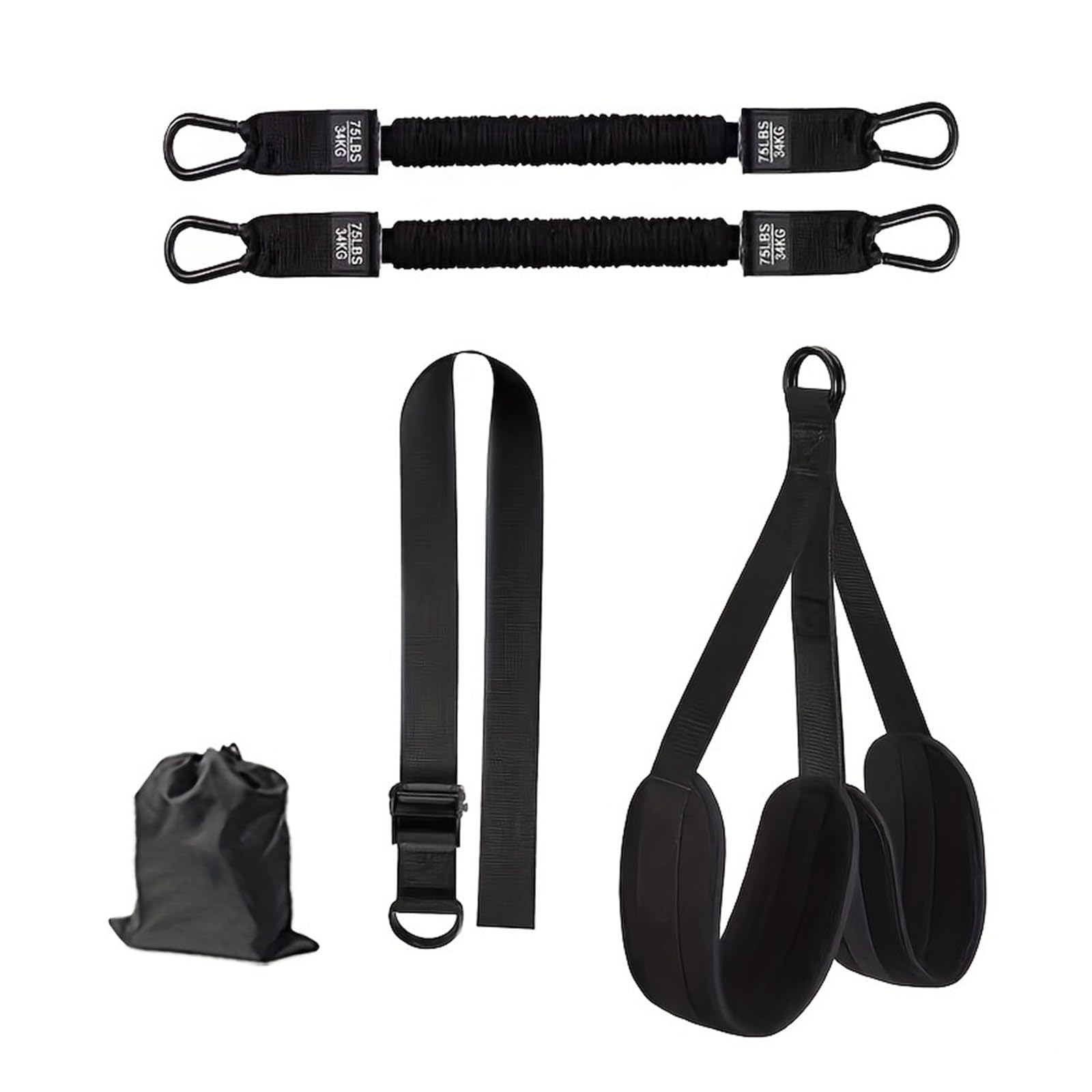 Bandas de Resistencia con Asas Cinturón de Asistencia for dominadas 6 Piezas
