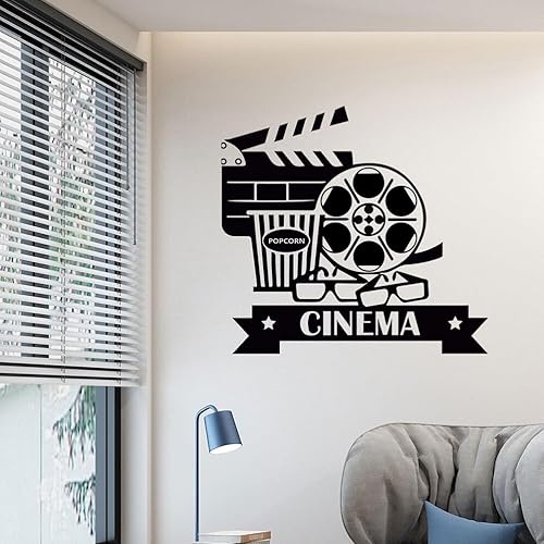 Miniatura 7 de Homoyoyo Decoración del hogar Decoración del hogar Decoración extraíble de pared de cine Decoración de pared Adhesivos de pared Mural Hogar PVC