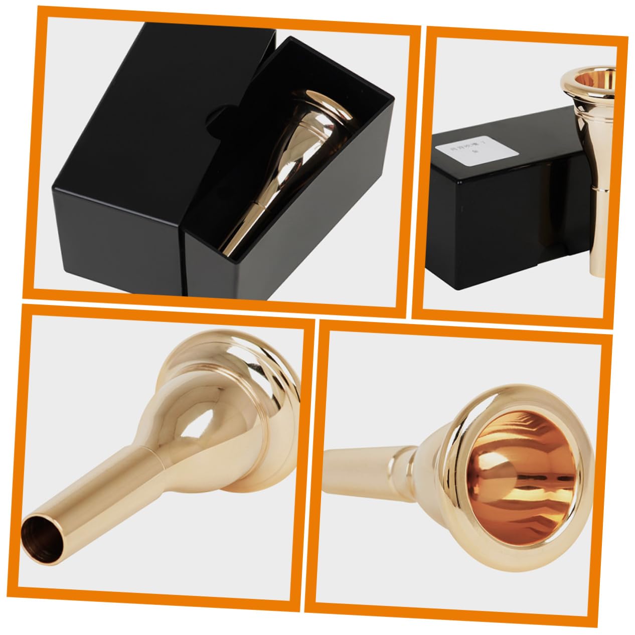 Toyvian Tromba Piccola Portatile Per Principianti e Adulti Strumento Musicale Facile Da Usare Design Unico e Struttura Compatta Per Studenti e Musicisti