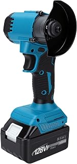 Cryfokt Cordless Mini Circular Saw, 3in Cut Off Tool with 3 Speed (US Plug) | 12000RPM Adjustable Depth, for 18V 21V Battery, Wood Metal Tile Plastic Cutting