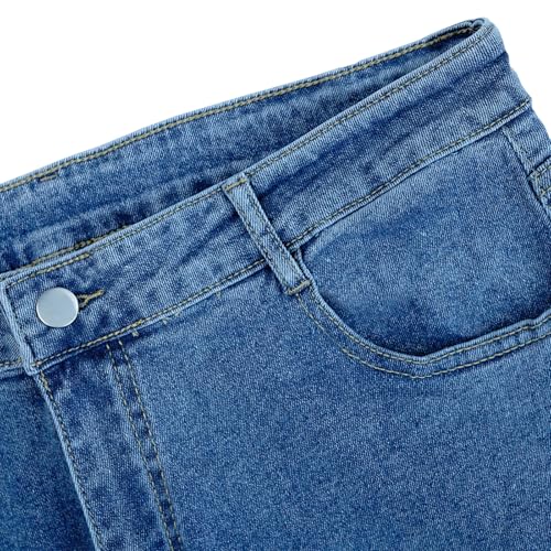 Plus Size Straight Leg Jeans for Women Work Jeans for Women Slim Fit Jean for Womens High Rise Waisted Baggy4